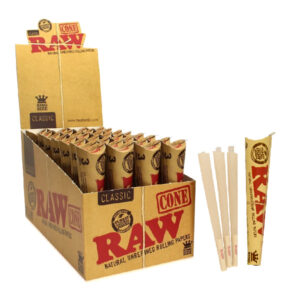 Cono de Papel Raw Classic 3 Unidades 109mm