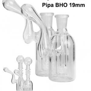 Pipa agua BHO Bubbler Borosilicato 19 mm