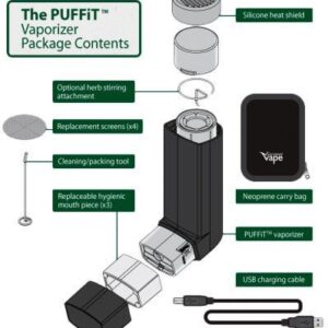 Vaporizador PUFFit Inhalador muy discreto y portátil