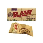 Papel Raw Organic Artesano K.S. Slim +Bandeja + Boquillas