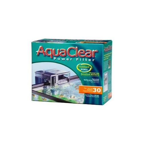 Filtro Aquaclear 30  oxigena y filtra el agua