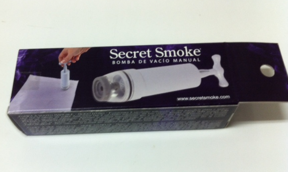 Bomba de vacío manual Secret Smoke