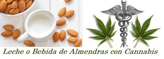 Leche de Almendras con Cannabis