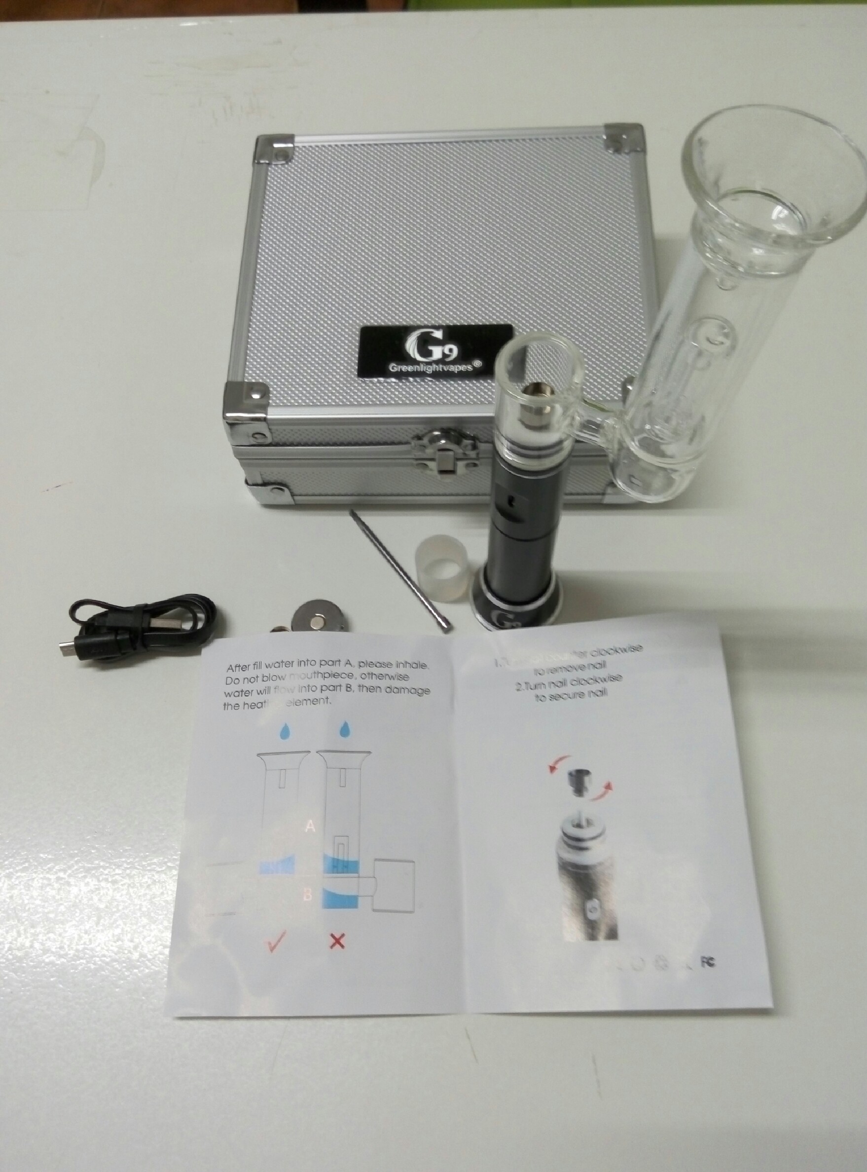 vaporizador H-enail g9 clavo electrico