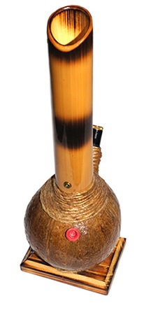 Bong Bambú / Coco 36 cm