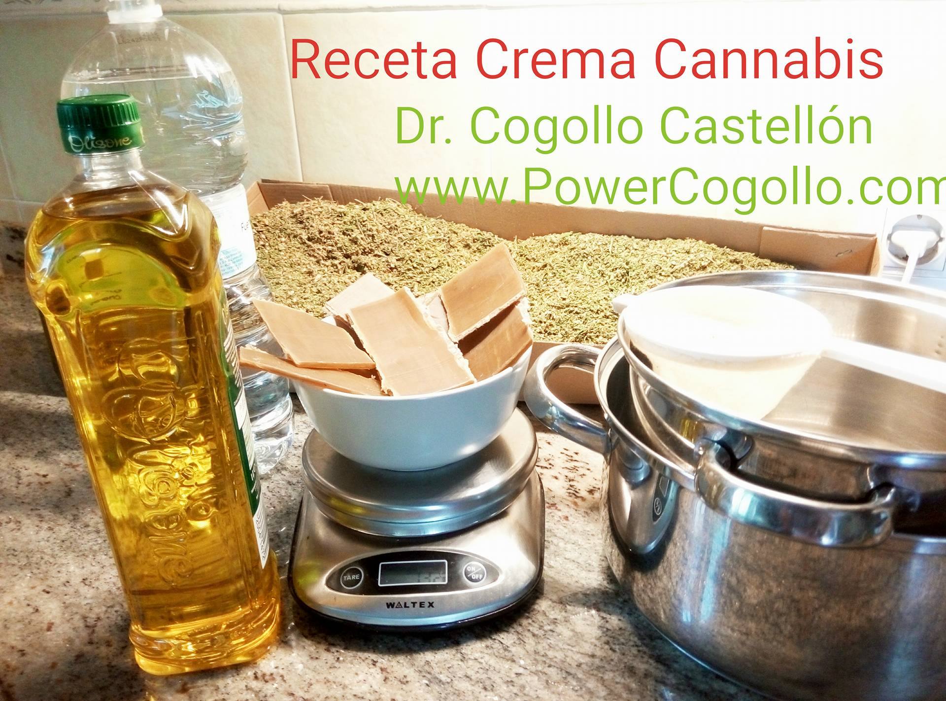 Crema Cannabis-Marihuana Casera