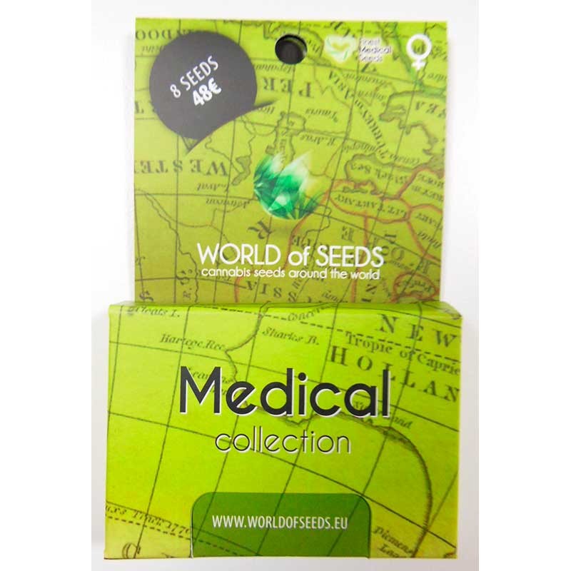 Medical Pack (World of Seeds) 8 Semillas Feminizadas