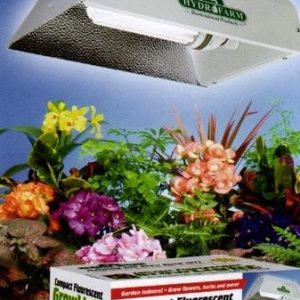 Kit 150 w Floramax CFL + Reflector Blanco Bajo Consumo Cultivo Interior