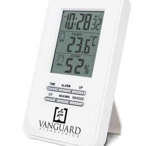 Termómetro Higrómetro Digital Máx/Mín VANGUARD para el control de clima en el cultivo interior