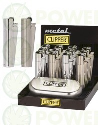 Mechero Clipper Metal Piedra + Caja Metálica (Edición Especial)