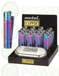 Mechero Clipper Icy Colours + Caja Metálica  (Edición Especial)