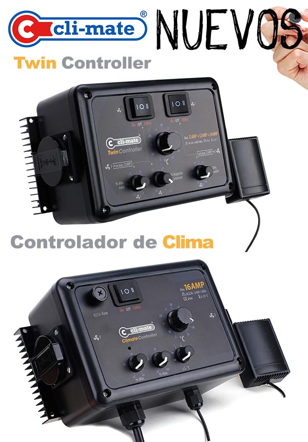 Controlador de clima Twin Controller 12+12a CLI-MATE
