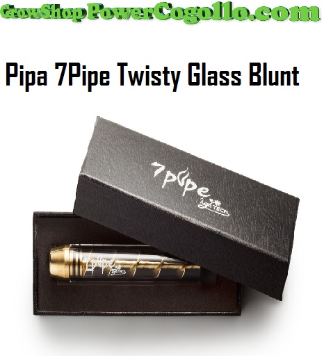 Pipa 7Pipe Twisty Glass Blunt