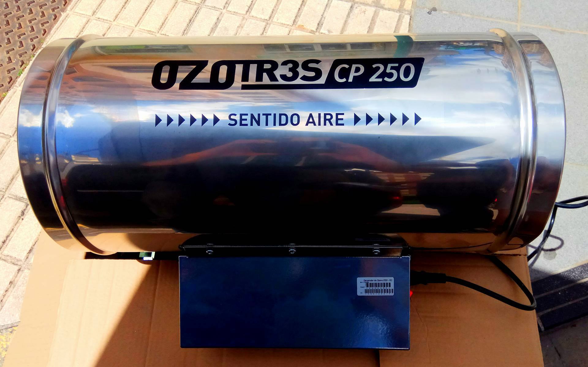 Ozonizador Ozotr3S Conducto 150 mm (5000MG/H)