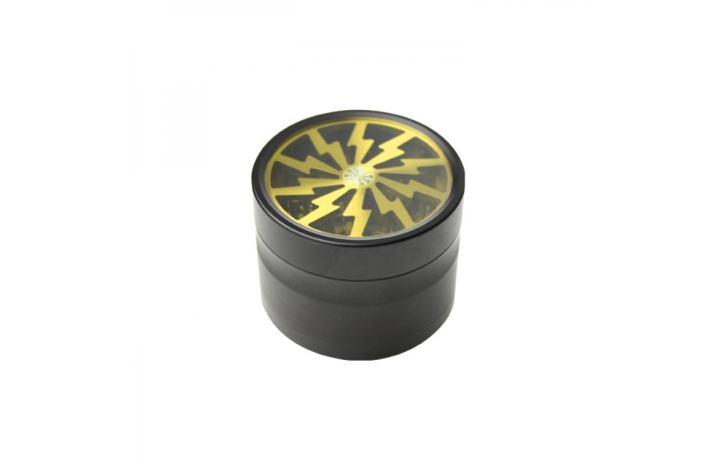 Master Grinder 4 partes Tamiz 63x48mm Amarillo