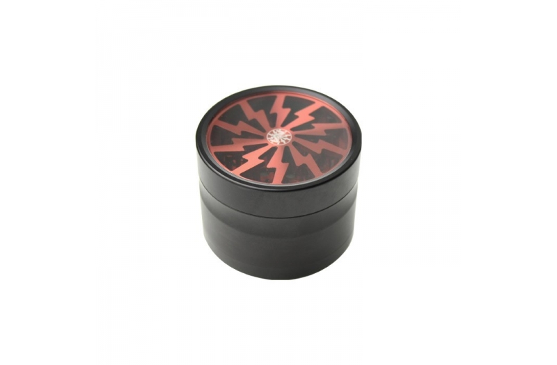 Master Grinder 4 partes Tamiz 63x48mm Rojo