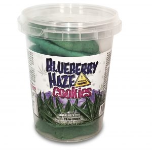 alletas con Marihuana Blueberry Haze CannaCookies