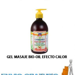 GEL MASAJE BIO-OIL EFECTO CALOR 500ML PALACIO
