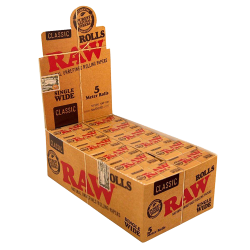 PAPEL RAW ROLLO SINGLE WIDE 5 METROS