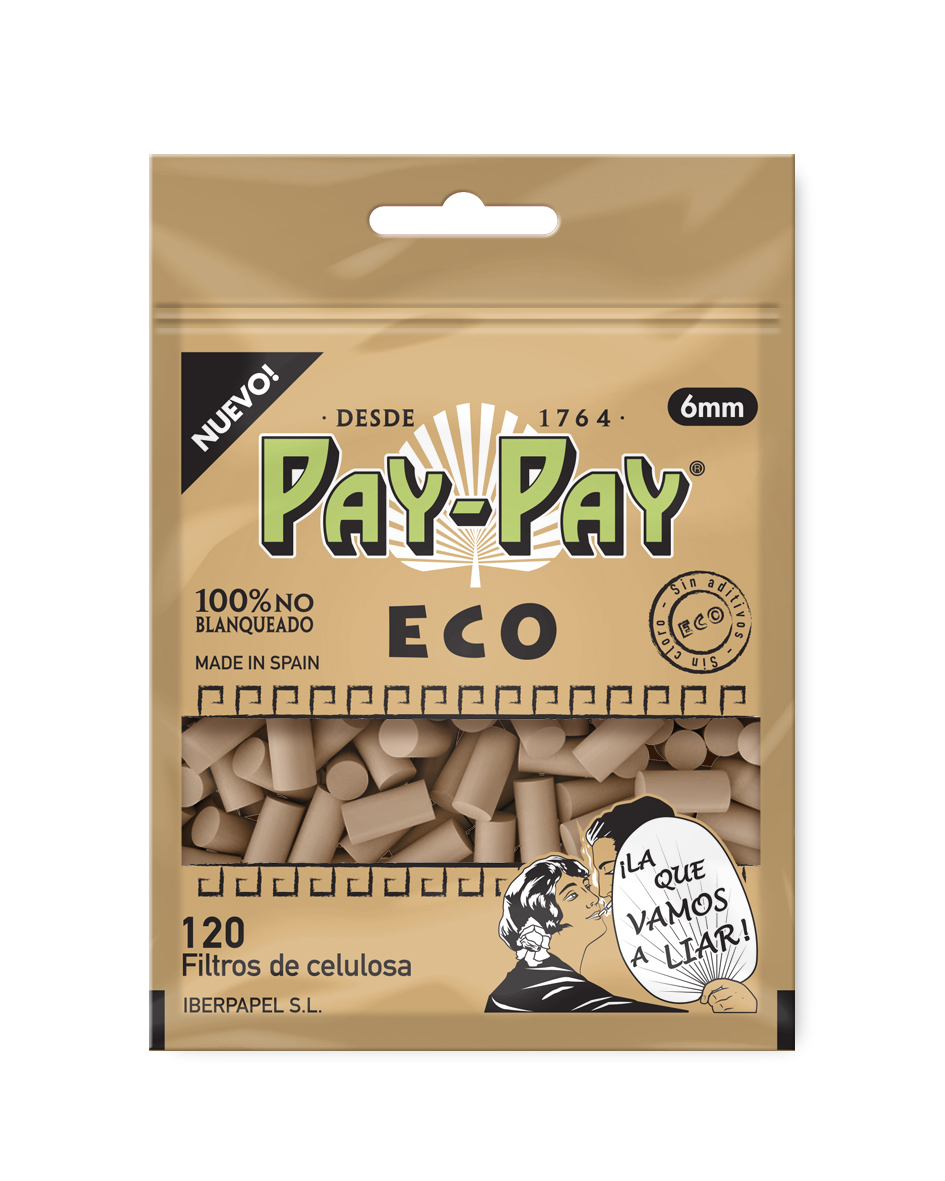 Filtros Pay-Pay Eco 6mm Biodegradables
