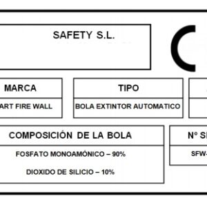 SFW Extintor Bola automático