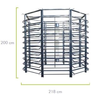 Cultivo Vertical Hidropónico 400 Plantas Medidas