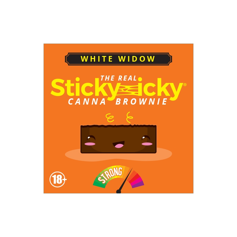 White Widow Canna Brownie Sticky Icky (Fuerte)