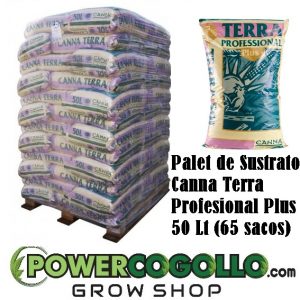 Palet Sustrato Canna Terra Profesional Plus 50 Lt (65 sacos)
