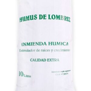 Humus de Lombriz (Enmienda Húmica) 10 litros