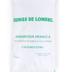 Humus de Lombriz (Enmienda Húmica) 3 litros