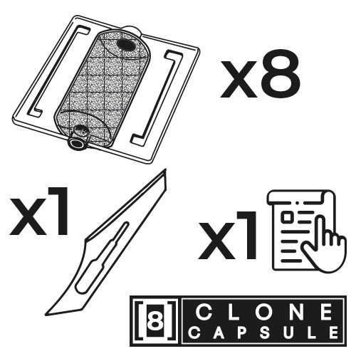 Clone Capsule 8 Rootec (Acodo Aéreo)