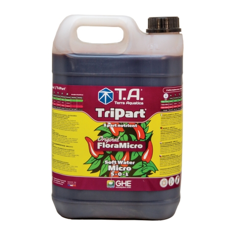 TRIPART MICRO AGUA BLANDA FLORA SERIES (TERRA AQUATICA) 5 litros
