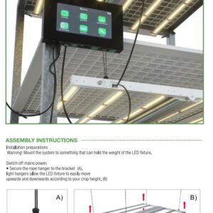 SISTEMA GLIZZY LED PLATINUM 680W (PLATINUM HORTICULTURE)