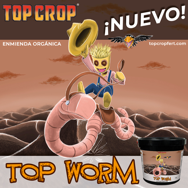 Top Worm 4 Kg Top Crop Humus de Lombriz