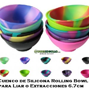 Cuenco de Silicona Rolling Bowl para Liar o Extracciones 6.7cm