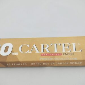 PAPEL DE FUMAR CARTEL 130 CBD + BOQUILLAS NATURAL