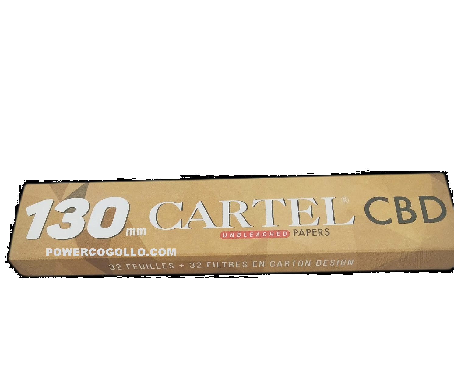 PAPEL DE FUMAR CARTEL 130 CBD + BOQUILLAS NATURAL