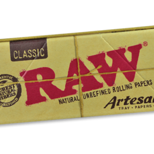 Papel Raw Classic Artesano K.S. Slim +Bandeja + Boquillas